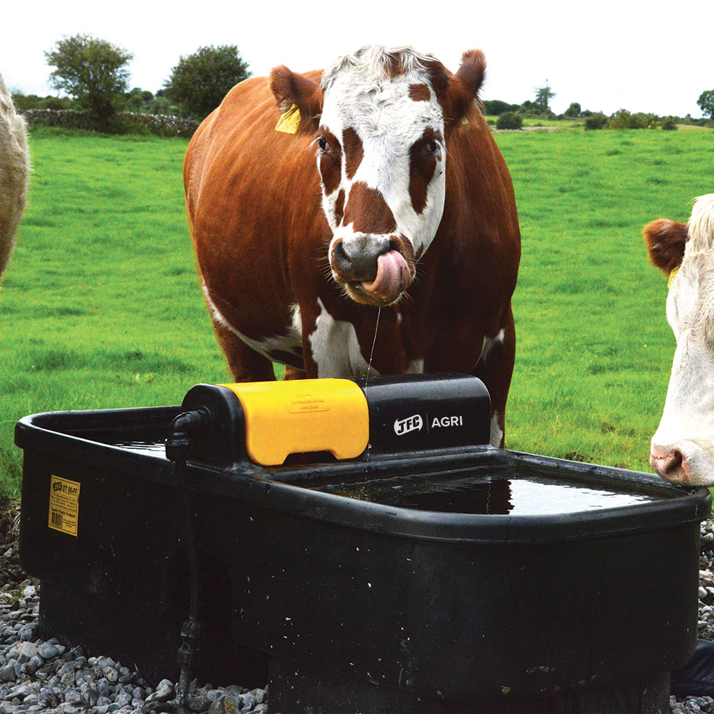 400 Ltr. / 90 Gal. Double Fast-Fill Water Trough cow drinking