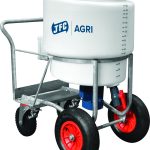 Milk Kart (170L) With Mixer Side view