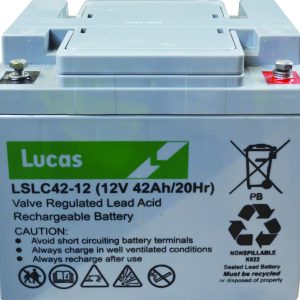 12V 42AH Lucas Battery AGM Type