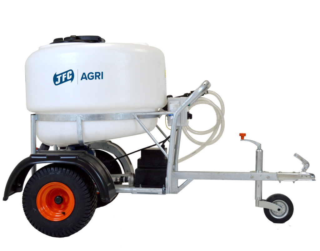 ATV Milk Kart (340L) With Mixer & Pump side view