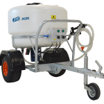 ATV Milk Kart (340L) With Mixer & Pump front view