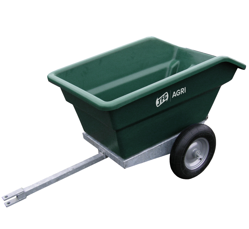 250 Litre ATV Tipping Trailer (Green)