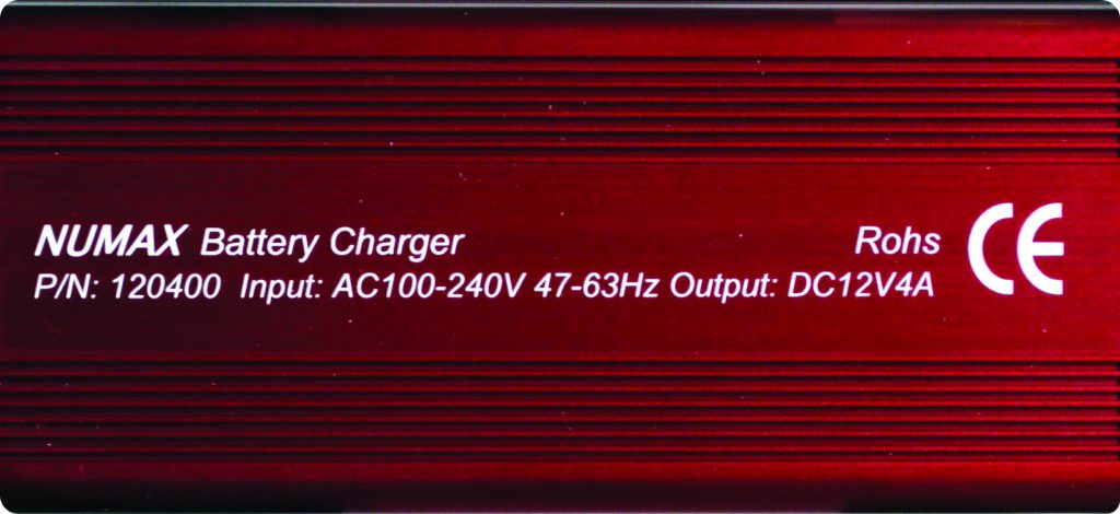 Numax DC12V4a Battery Charger