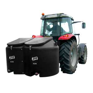One Tonne Meal Bin carried by tractor