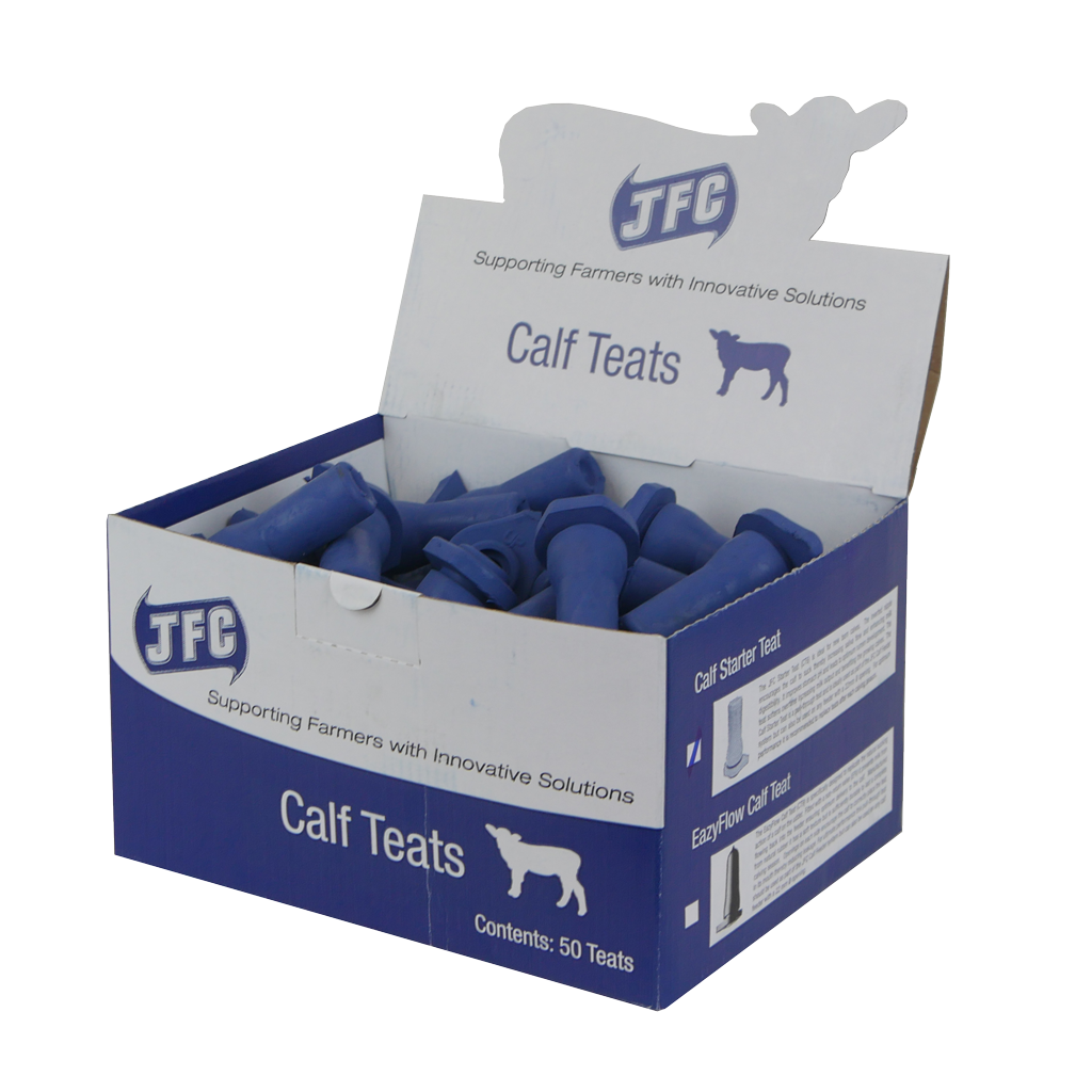 Calf Starter Teat - Box of 50 (Blue)