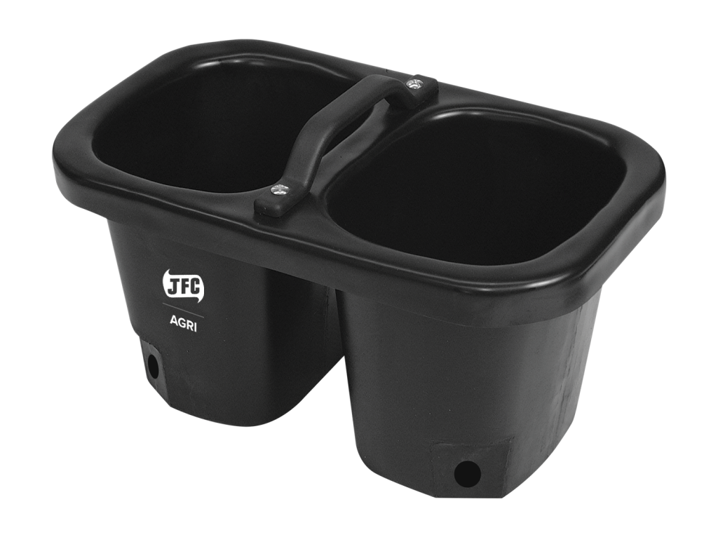 Bored Double Bucket (12 Ltr. / 2.5 Gal.)