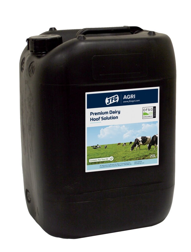 20L of premium dairy hoof solution