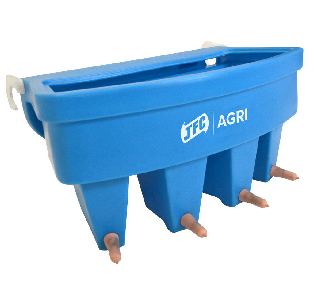 4 Teat Compartment Gate Feeder - Lamb Teats