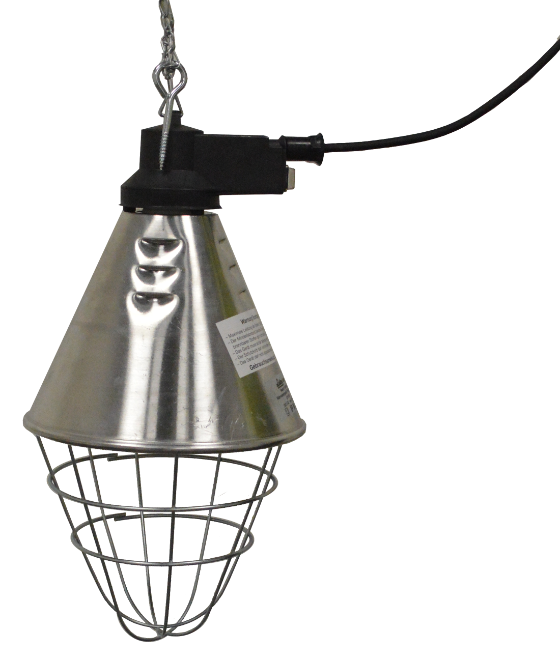 Heat Lamp for Isolation Unit (Excludes Bulb)