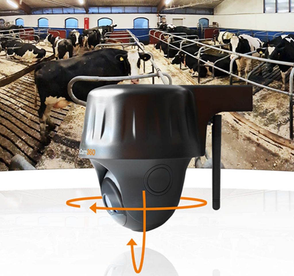 FarmCam 360 graphic showing 360 recording