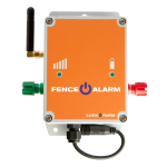 Fence alarm product photo front view