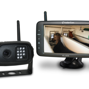 Trailer Cam HD showing camera & viewing screen