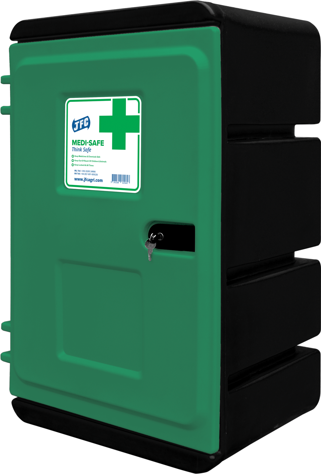 MediSafe Storage (Black & Green)
