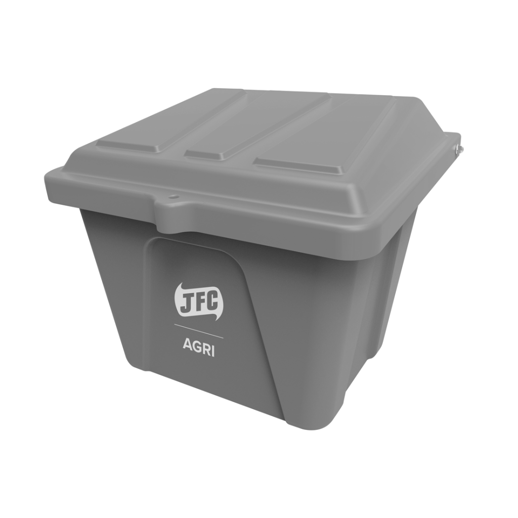 100 Ltr. / 22 Gal. Fuel / Salt Storage Bin (Grey)