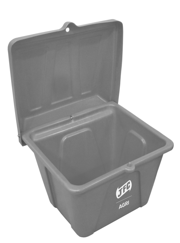 100 Ltr. / 22 Gal. Fuel / Salt Storage Bin (Grey)