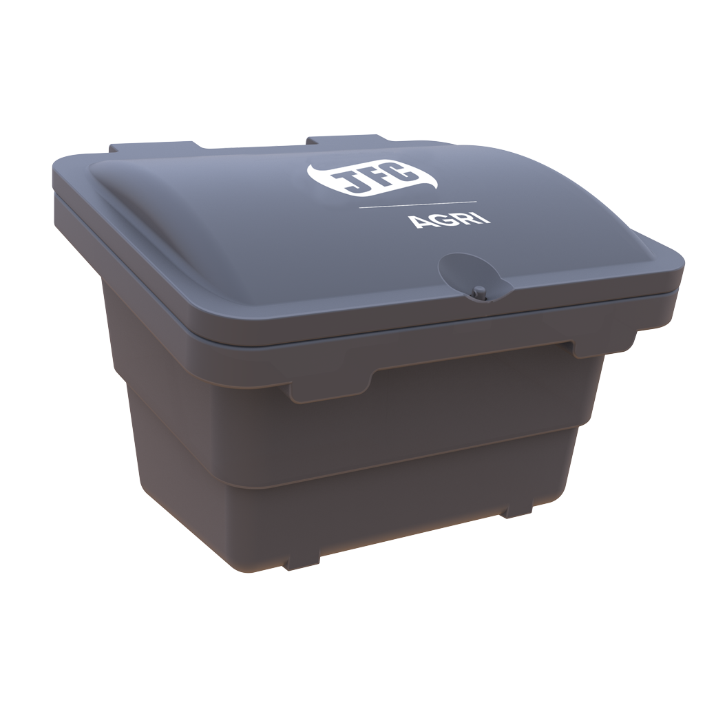 350 Ltr. / 77 Gal. Fuel / Salt Storage Bin (Grey)