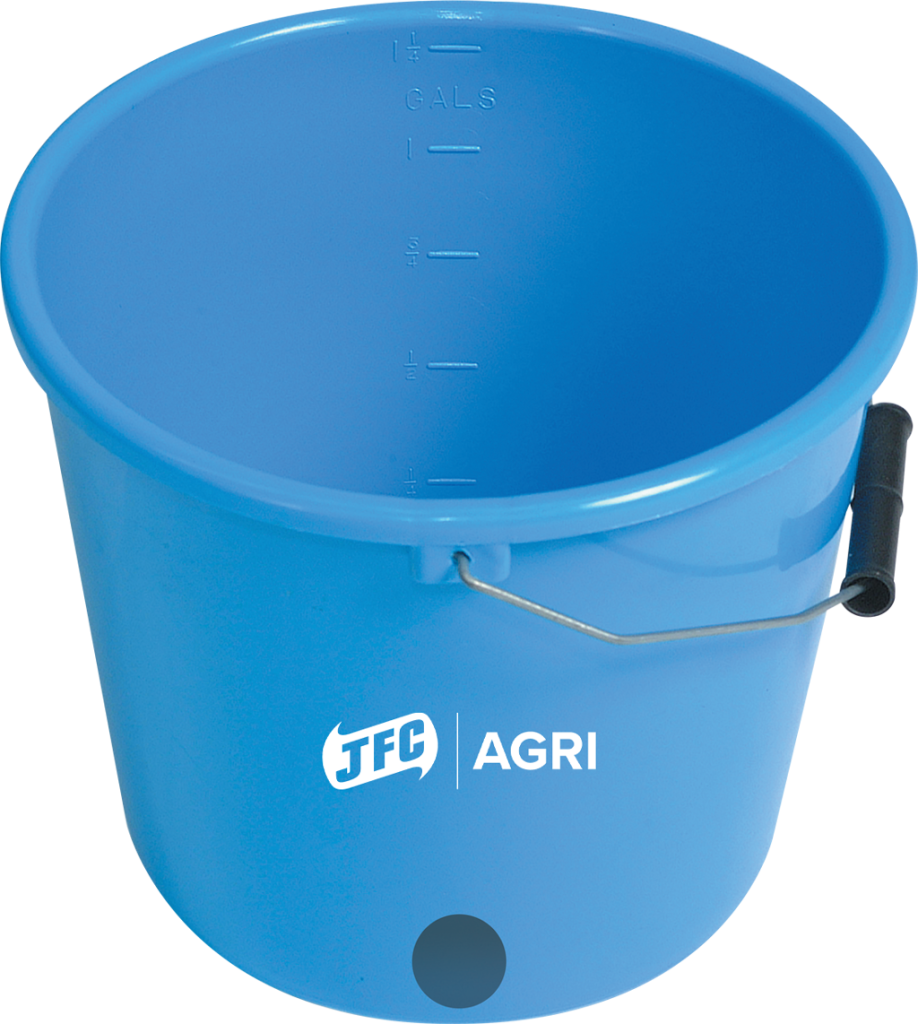 5 Ltr. / 1.25 Gal. Bored Bucket (Blue)