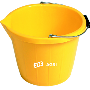 15 Ltr. / 3 Gal. Scooper Bucket (Yellow)