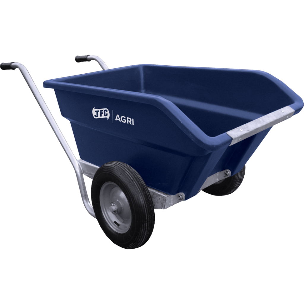 250 Litre Tipping Wheelbarrow (Blue)