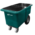 Hinged lid for green trolley